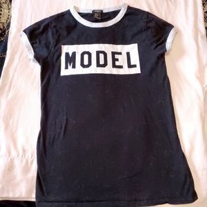 "Model" t-shirt